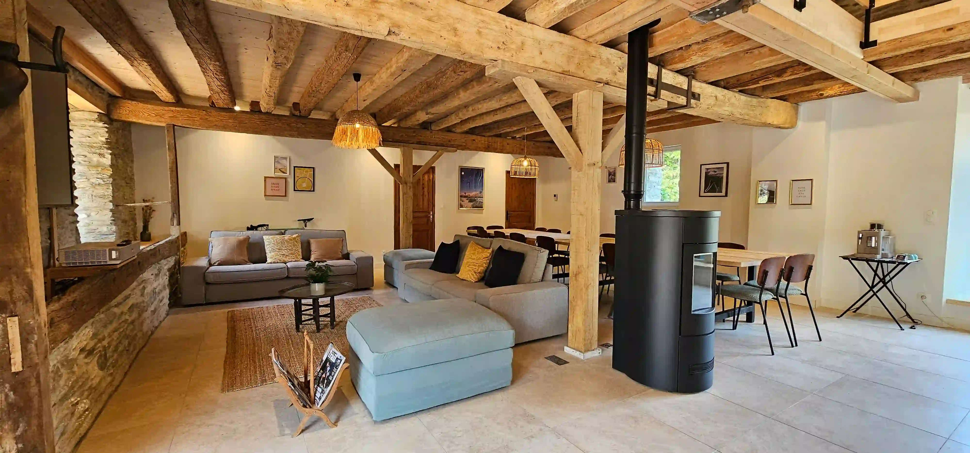Vue extérieure du gîte