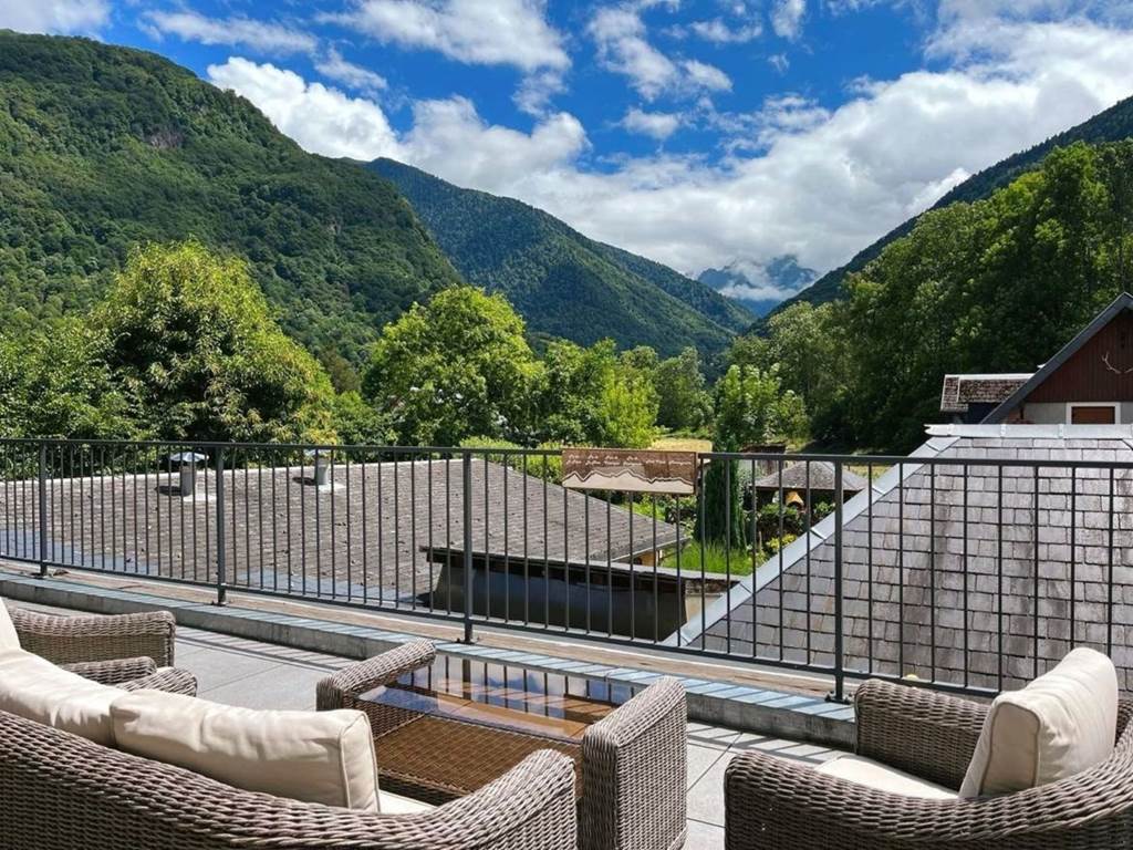 Vue extérieure du gîte